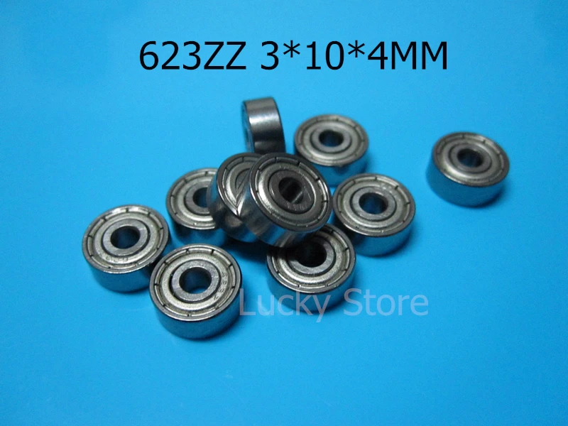 623Z ABEC 5 Chrome steel bearings 10pcs metal Sealed Miniature Mini