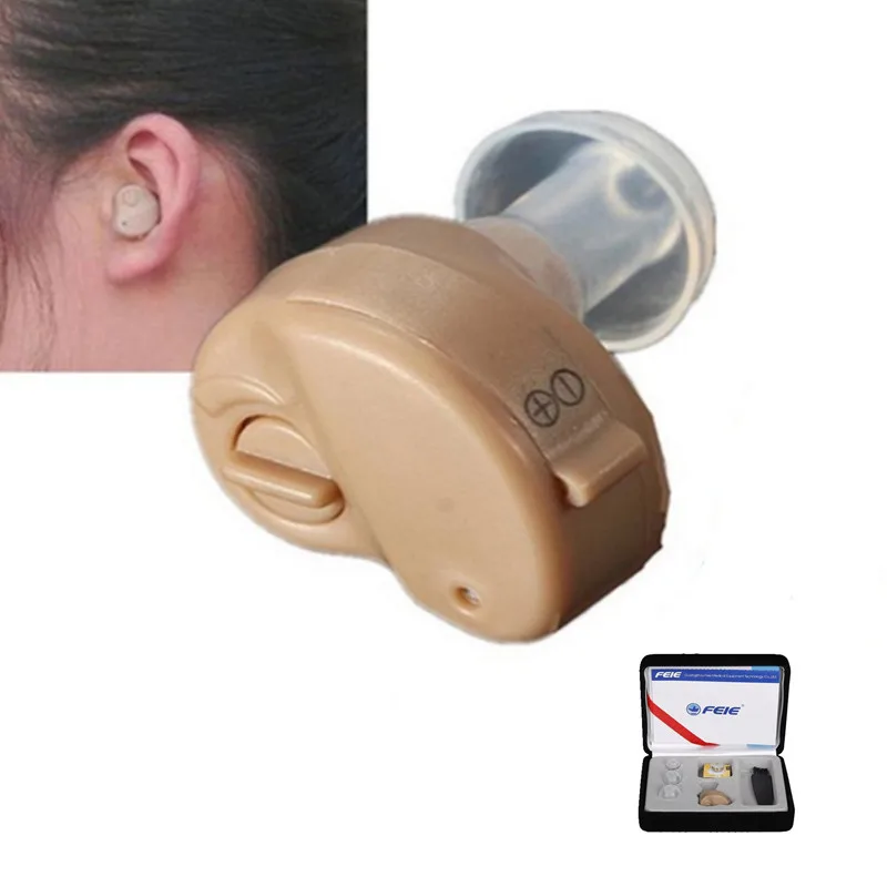 

Cheap Hearing Aid Deaf Earphone Invisiable Ear Loud Voice Headset Amplifiers Hearing Aids S-212 New arrival Amplify dropshipping