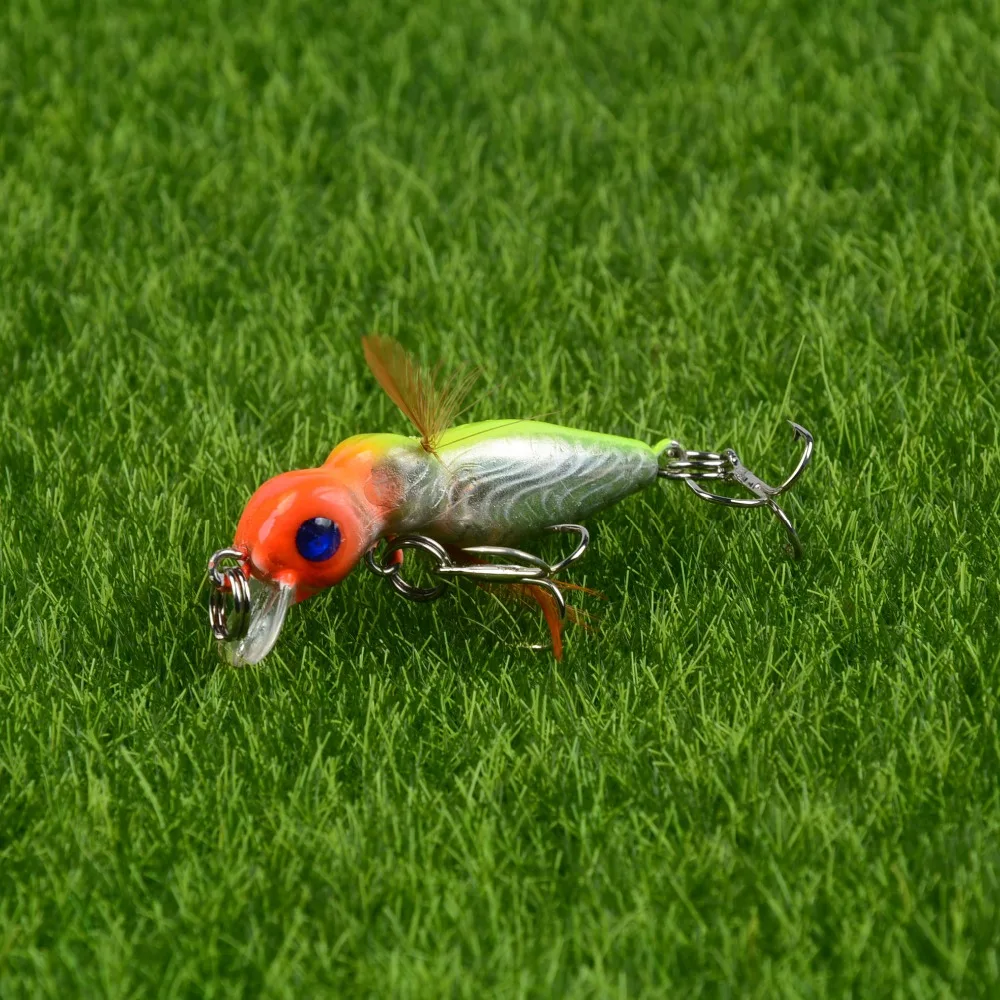 1 шт. рыболовная приманка 8 цветов 3 6 г 4 5 см|sinking crankbait|fishing lure3d eyes |