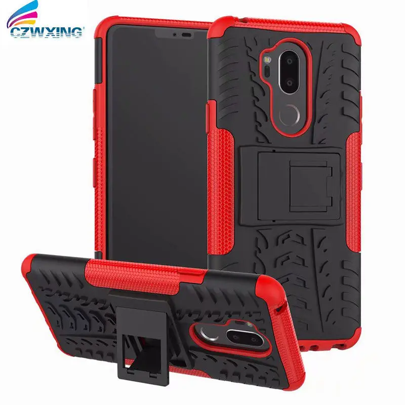 For LG G7 Case Cover Luxury TPU &amp PC Silicone Dual Armor Back ThinQ G 7 G710EM G7ThinQ 2018 Phone |