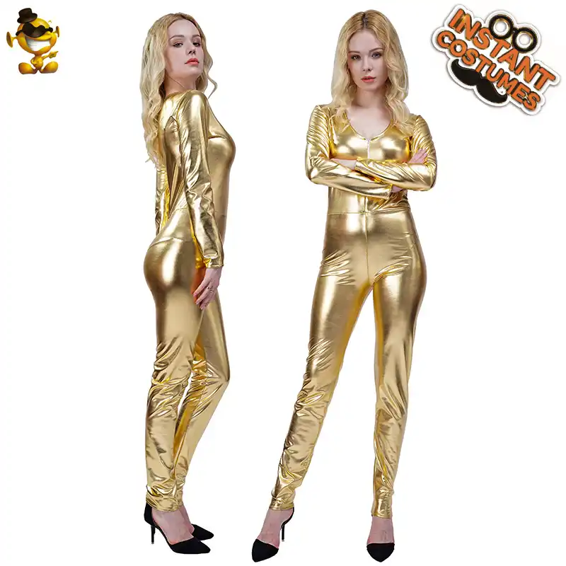 gold skin tight dress