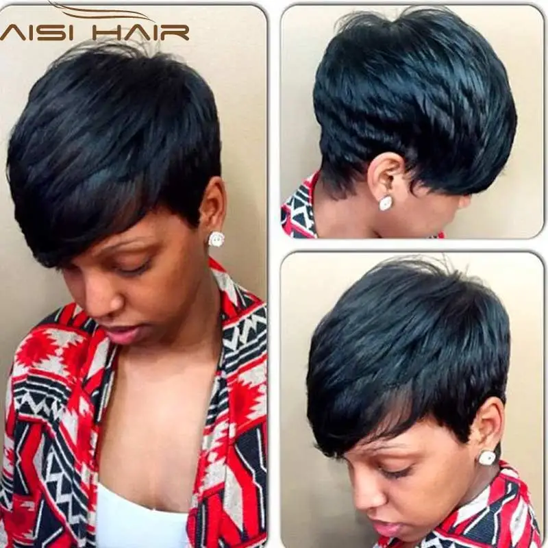 Synthetic Wigs for Black Women Black Curly Bob Wig Female Short Wigs for Black Women Sale Short Curly Black Hair
