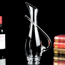 Ручной работы кристалл разливщик красного вина стекло 1200 мл графин бренди декант набор кувшин для бара шампанского бутылка для воды стекло es