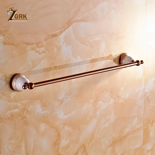 ZGRK набор аксессуаров для ванной комнаты Крючок для халата вешалка для полотенец барная полка держатель для бумаги держатель для зубной щетки аксессуары для ванной комнаты - Цвет: 6624M