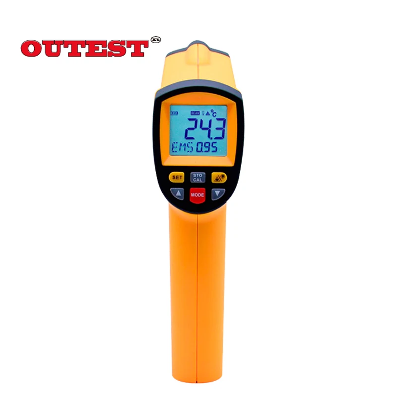 

Non-Contact Infrared Thermometer distance ratio 20:1 GM1150 Laser Digital IR Temperature Meter Gun Point -50~1150 Degree
