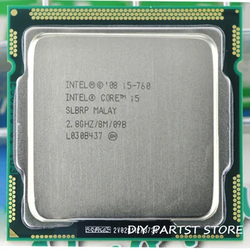 Intel Core I5 760 I5-760 2,8 GHz/ 8MB Socket LGA 1156 CPU procesador compatible con memoria: DDR3-1066, DDR3-1333