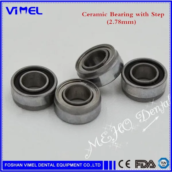 

10Pcs Dental Dentistry Bearing with Step for KAVO High Speed Handpiece 2.78mm Ceramic Bearings