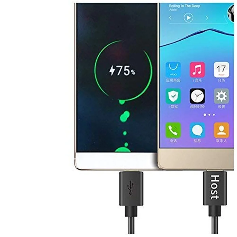 Кабель USB C к Micro USB, спиральный кабель usb type C к Micro B OTG, совместимые устройства Pixel XL 2, type C и Micro-B