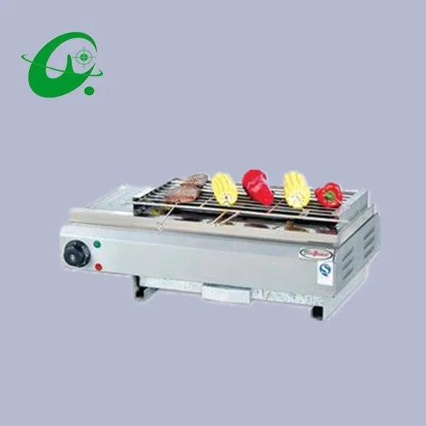 Smokeless electric burn oven Lava Rock Broiler, Lava Rock Broiler A