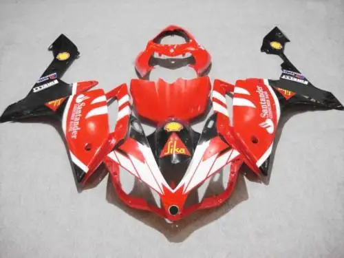 

Injection mold Fairing kit for YAMAHA YZFR1 07 08 YZF R1 2007 2008 YZF1000 yzfr1 07 ABS Red Gloss black Fairings set+7gifts YY13