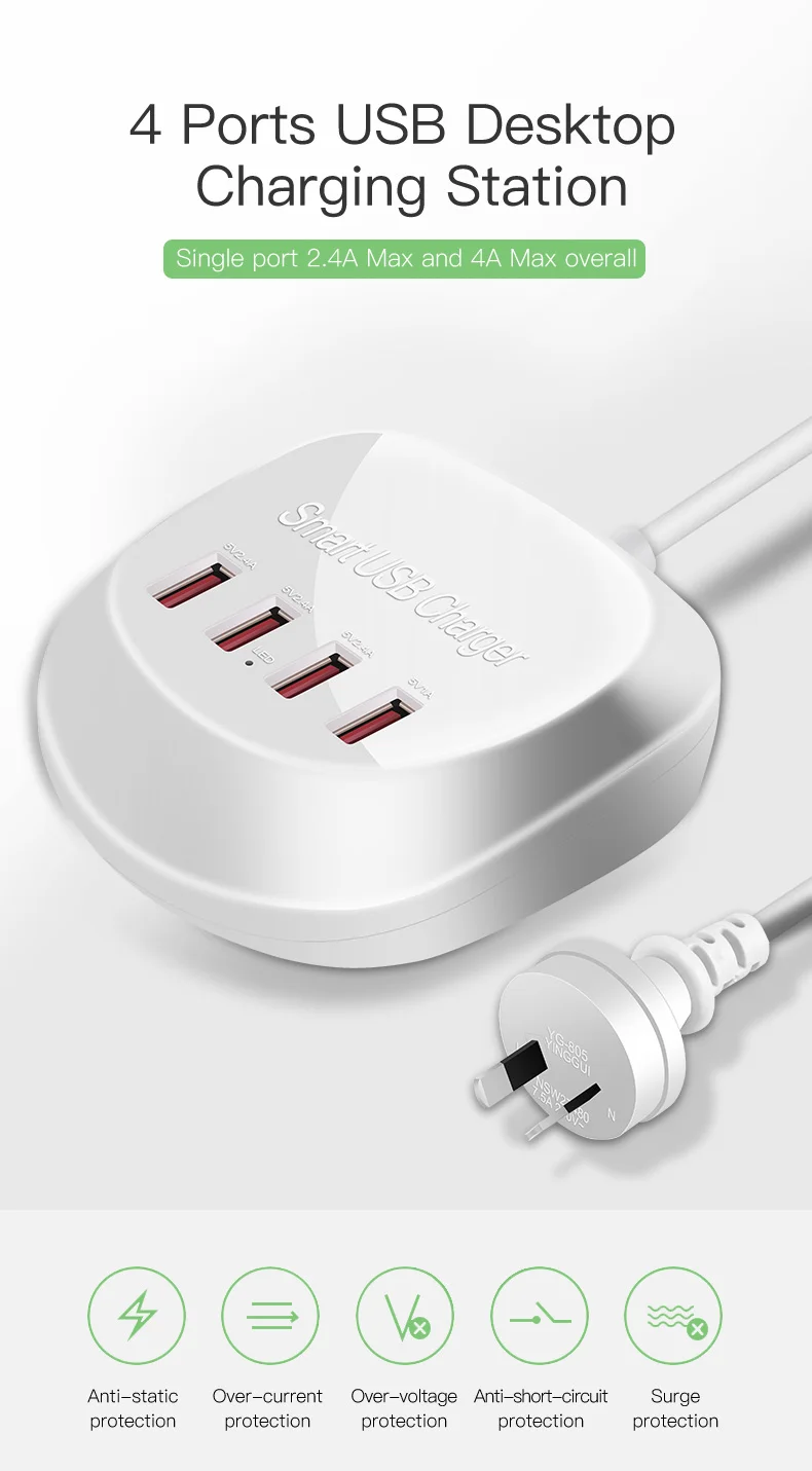 Universal Phone Tablet USB Charger Station (1)