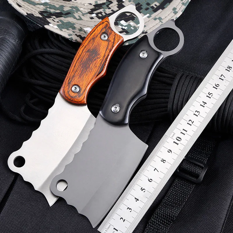 Outdoor Camping Picnic Kitchen Knife Chop Bone Knives Wilderness