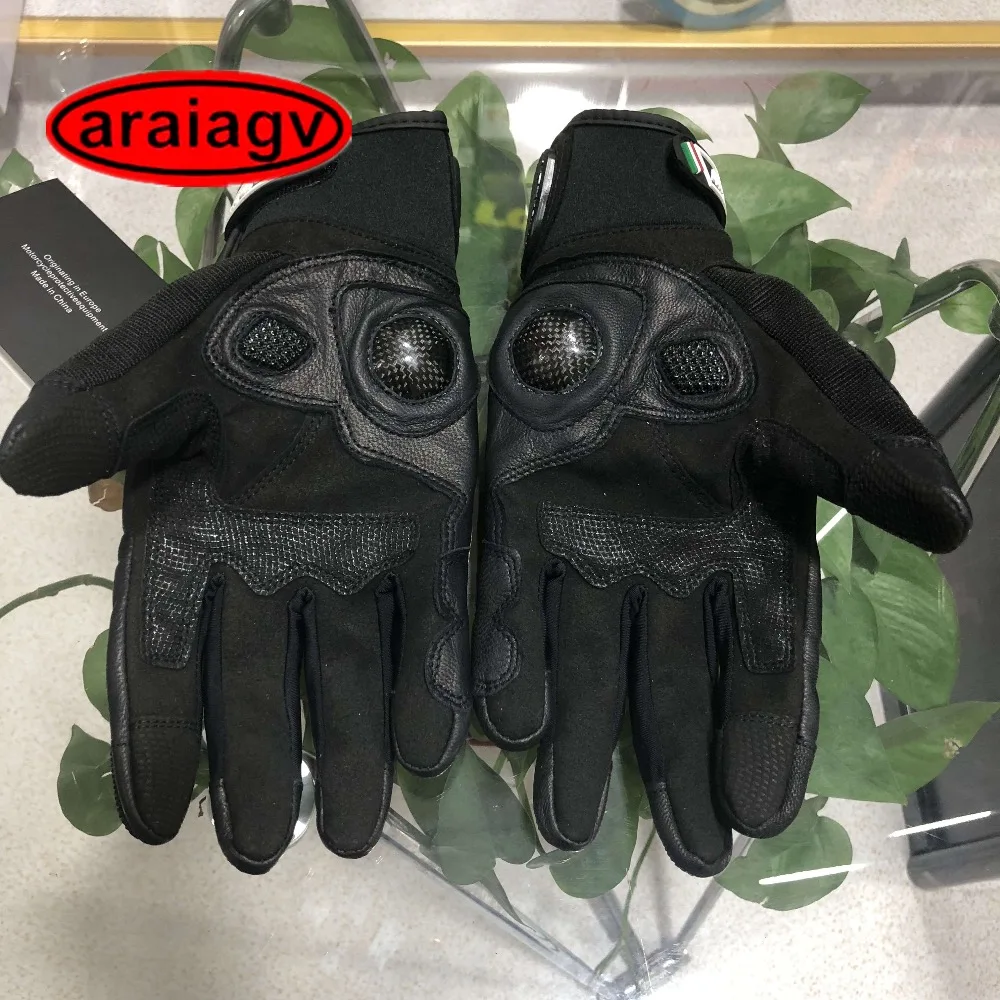 araiagv A1805 mesh leather protector glove  black 2