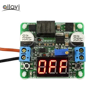 

DC-DC Buck and Boost Voltage Converter 5-25V to 0.5-25V 25W Step Up/Down Power Supply Module with Voltmeter