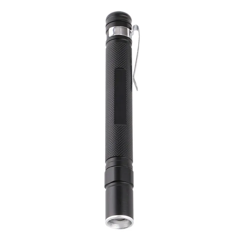 Мини светодиодный фонарик мощный мини светодиодный фонарь водонепроницаемый дизайн ручка подвесная с металлическим зажимом для кемпинга