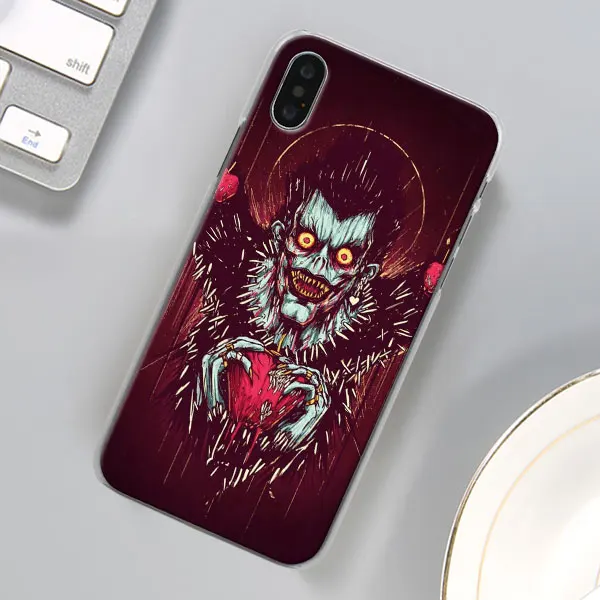 Death Note чехол для телефона для Apple iPhone X XR 7 8 Plus 6 6s Plus XS MAX 11 Pro Max SE чехол для телефона Coque - Цвет: 15