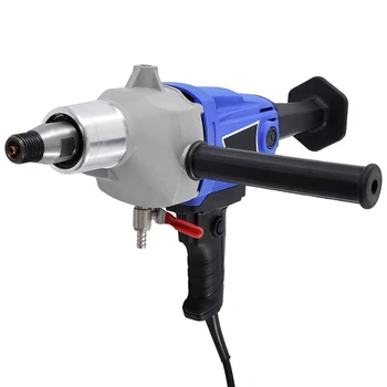 

New Upgraded Portable Handheld Water Drill Waterless Seal Engineering Water Drill Diamond Drilling Machine 220V 2100W 1900r/min