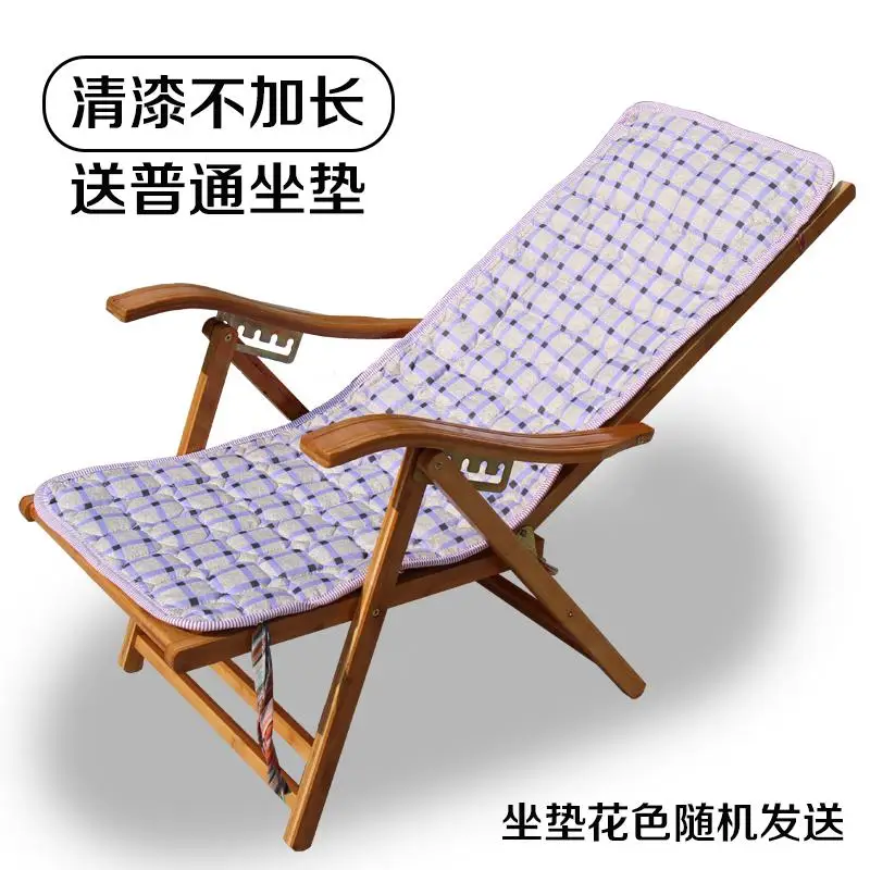 style15 Recliner упаковка для обеда кровать для дневного отдыха многофункциональный портативный домашний Простой Взрослый пляжный стул бамбуковое кресло - Цвет: style15