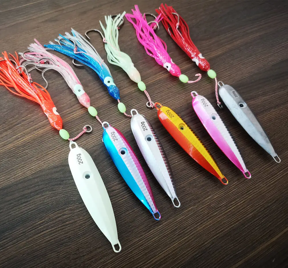 Sporting Goods 5 Micro Jigs Butterfly Metal Jig Fishing Lure 40250g