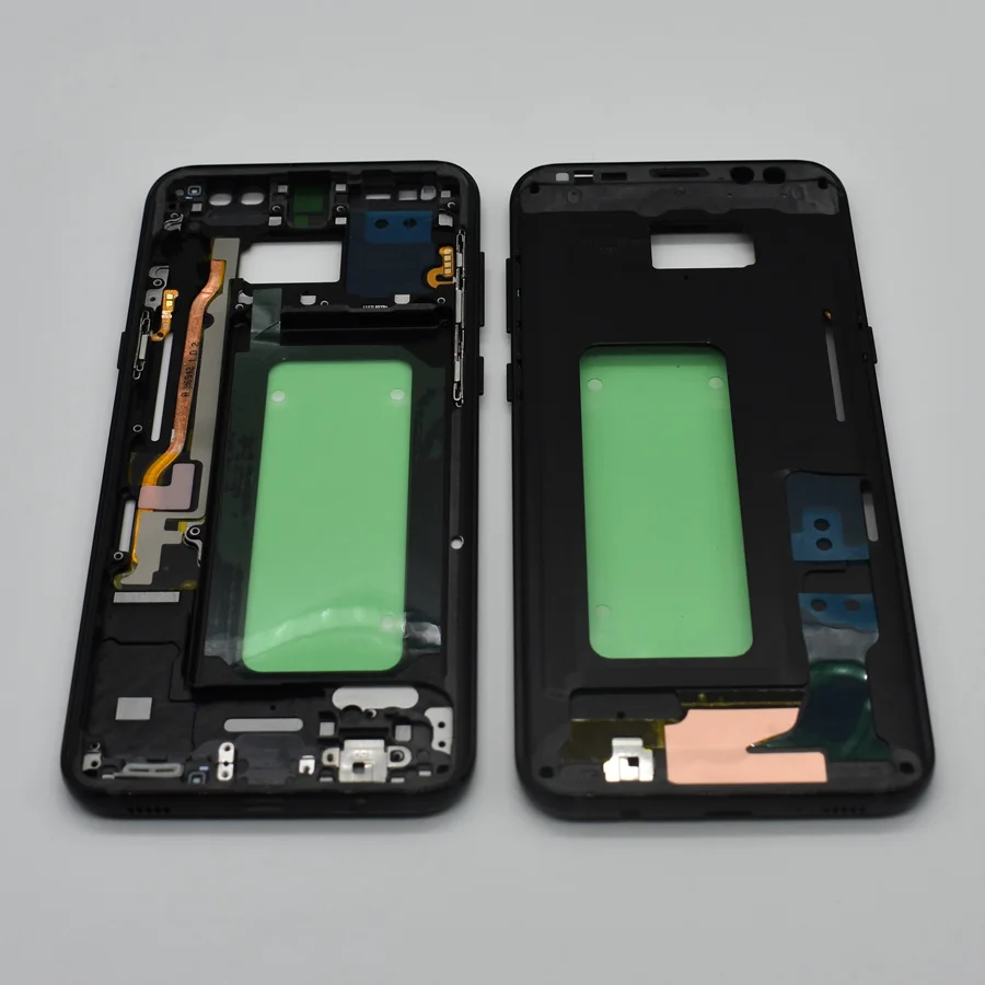 

Original Front housing middle frame bezel replacement Parts For Samsung galaxy S8 Plus G955 G955F with side keys