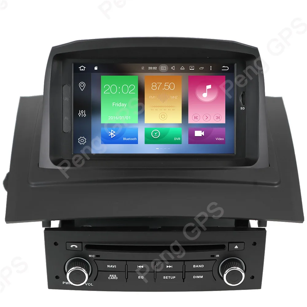 Excellent 7 Inch 8 Core Android 9.0 Autoradio for Renault Megane 2 Fluence 2002-2008 GPS Navigation CD DVD Player 4G+32G Multimedia Unit 2