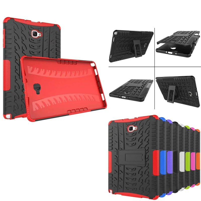 Новый защитный чехол для Samsung A6 10 1 P580 PC &amp Silicon Funda Galaxy Tab A 6 2016 P585 противоударный |