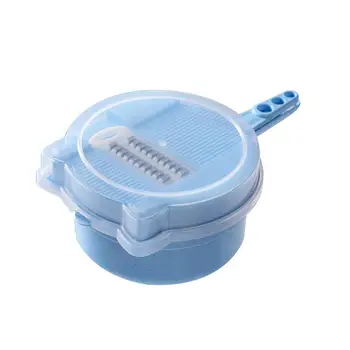 

Kitchen Gadgets Multi-function Vegetable Cutter Creative Pink Round Potato Grater Straw Kitchen Accessories