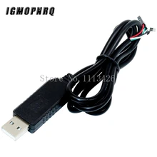 1 pces pl2303 pl2303hx usb para uart ttl cabo módulo 4 p 4 pinos rs232 conversor