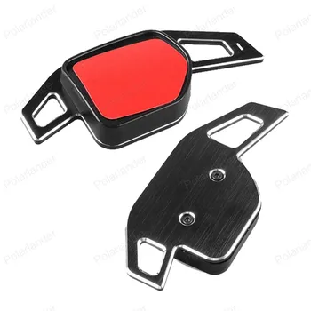 

Steering Wheel DSG Paddle Extension Shifters Shift Sticker For AUDI A3 S3 A4 S4 A5 A6 S6 A8 R8 Q5 Q7 TT Car styling