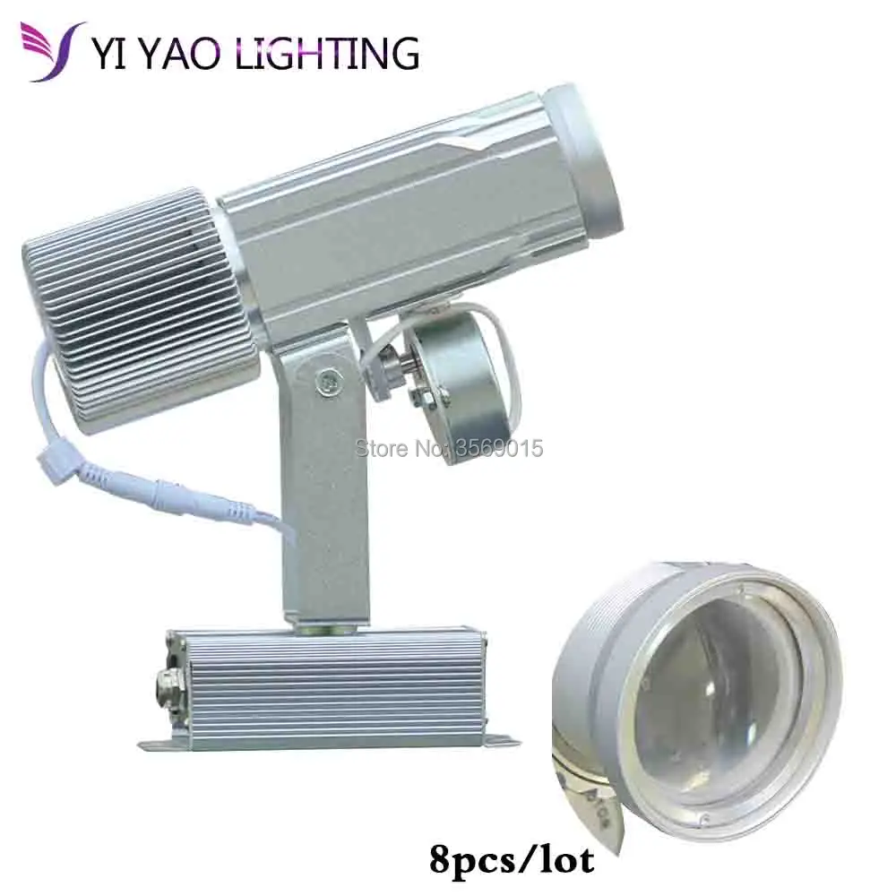 

8pcs/lot Stage&Theatre Wall Lighting Custom Design Gobo Projector Logo 25W Not waterproof LED Company