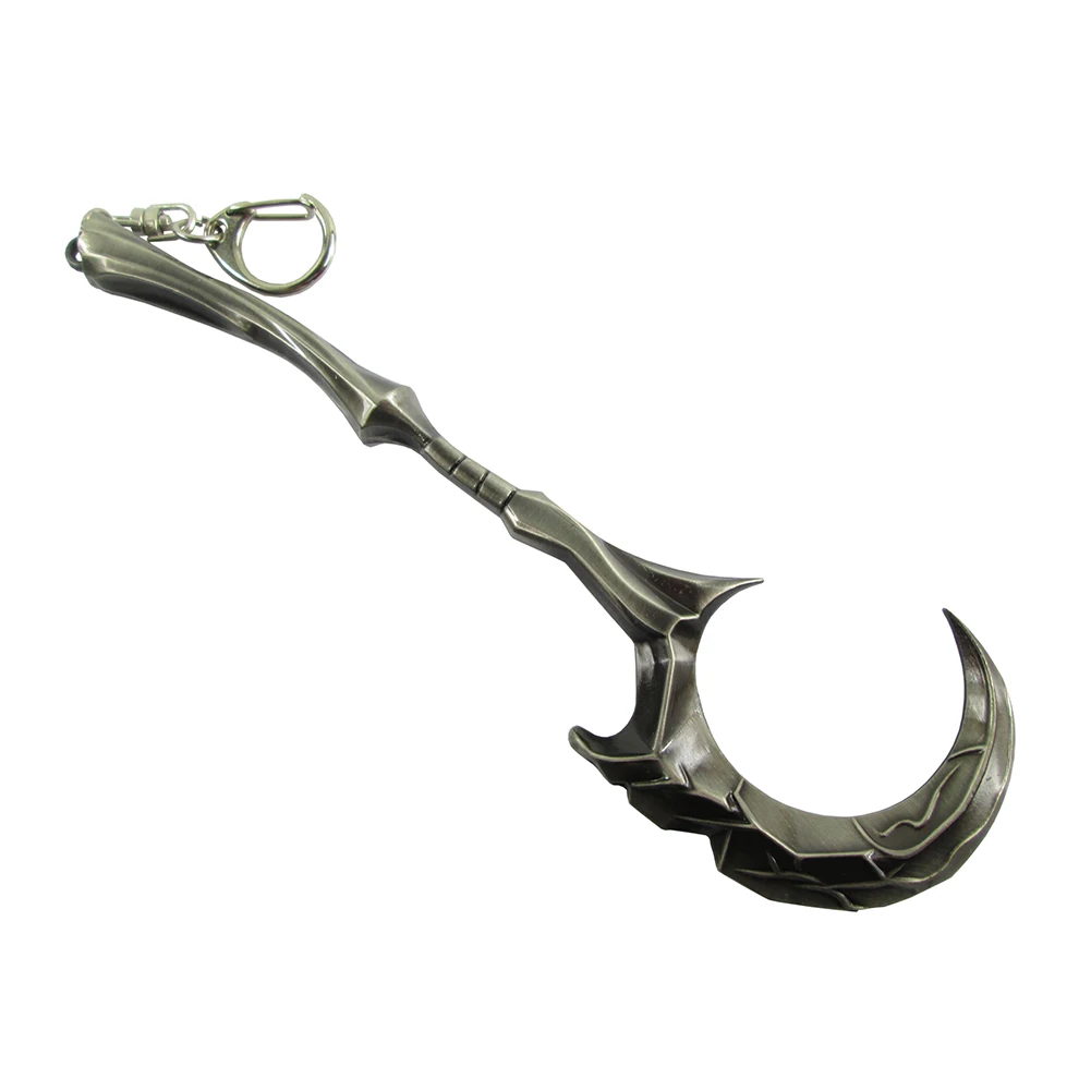 

Bsarai LOL THE STARCHILD Dryad Reaper Soraka 14cm/5.5'' Staff Toy Model Key Chain Ring