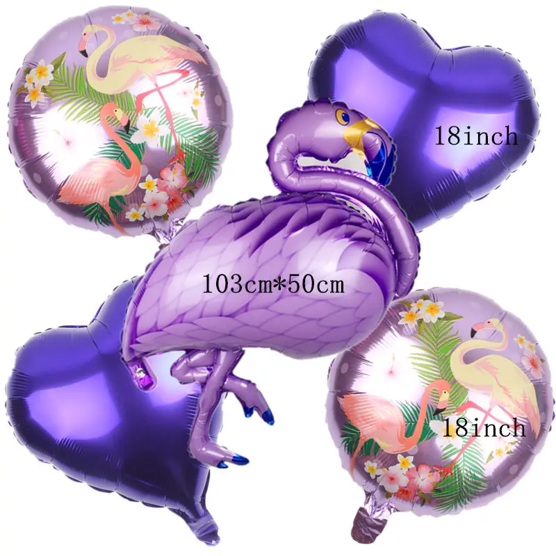 GOGO PAITY новый 5 шт./лот Фламинго моделирование алюминиевой пленки шар Свадебная вечеринка украшение шар Самоуплотняющаяся