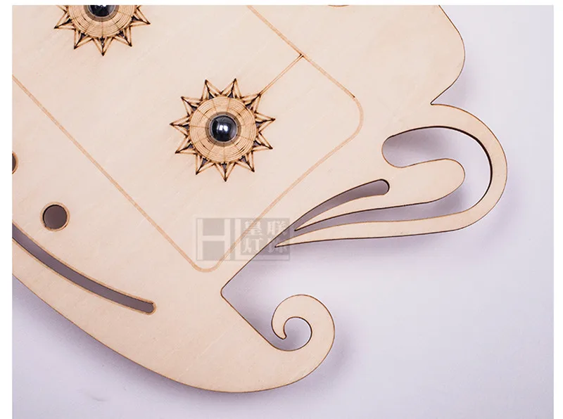 Wood Monkey Wall Lamp 17