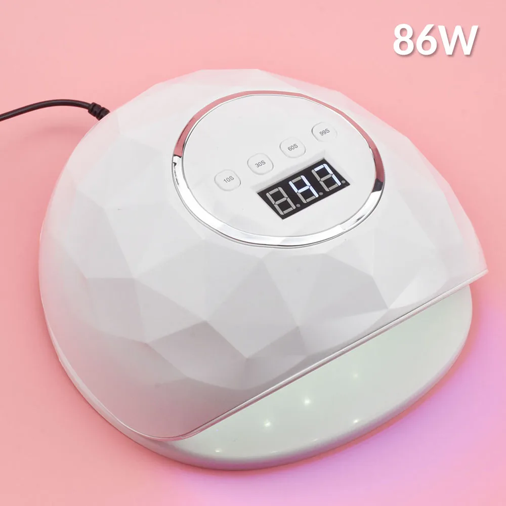 

86W UV LED Lamp Nail Dryer Dual hands 39 PCS LEDs Nail UV Lamp SUN Light For Curing UV Gel Nail Polish With Sensor LCD Display