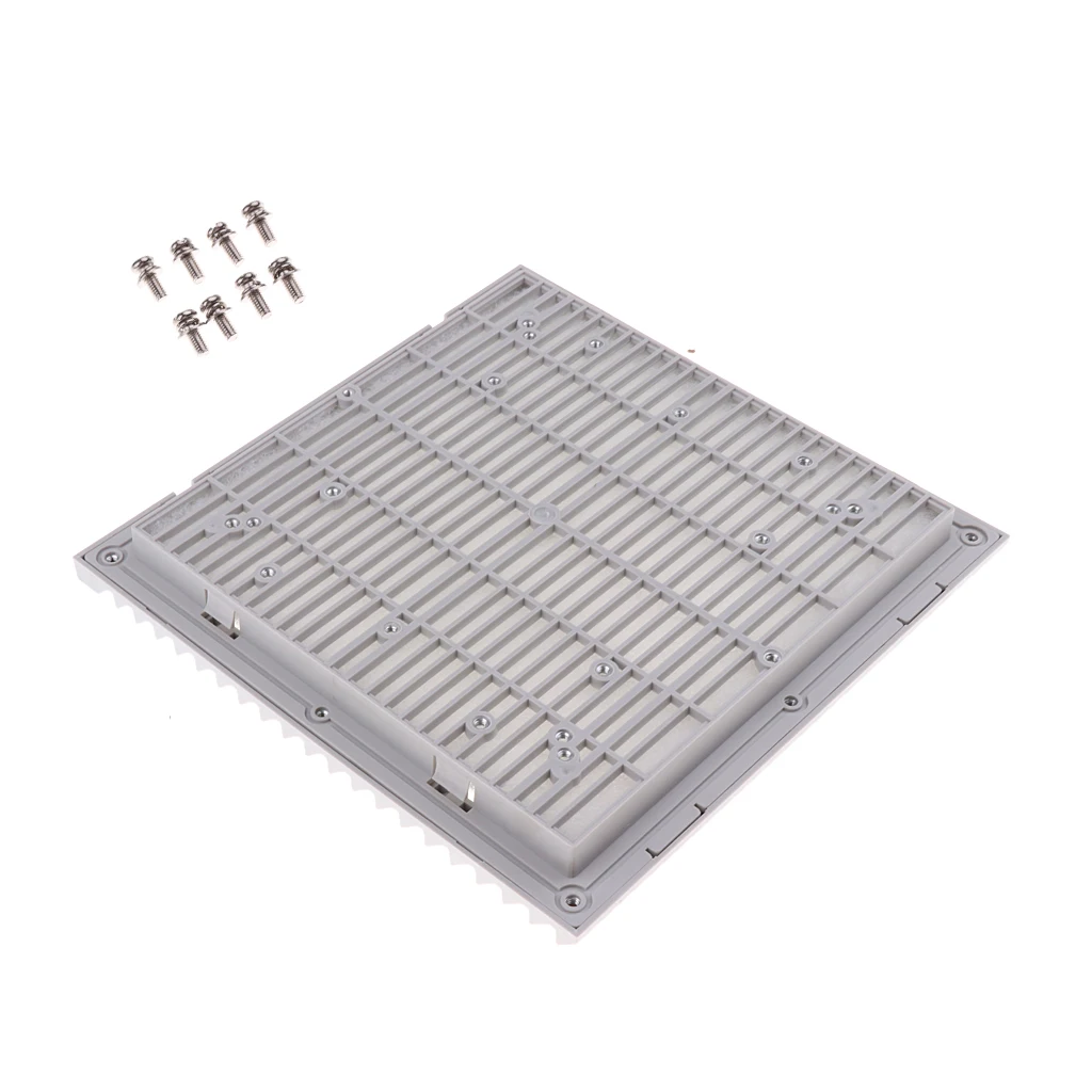 PC Computer 20cm Axial Fan Dust IP40 Filter Guard Protector Case Clip Sponge
