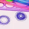 Painting Multi-function Interesting Puzzle Spirograph Children Drawing Plastic Ruler Can Improve Start Work Ability GYH 5
