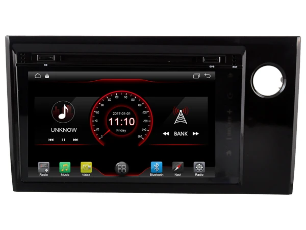 Sale Android 8.1 quad core car dvd player media car audio wifi carplay bluetooth handfree gps headunit for HONDA BRV 2015-2017 5
