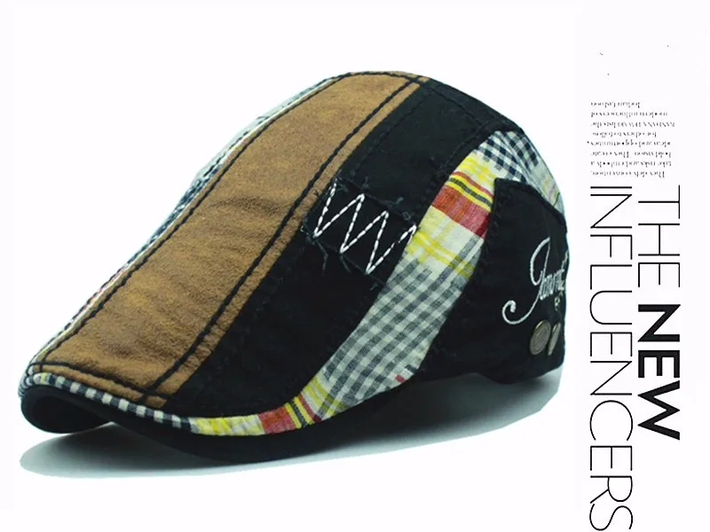 patchwork beret 