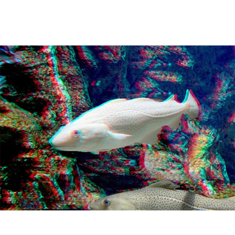 5 шт черная оправа красные синие 3D очки красно синие/голубой анаглиф для кино игры