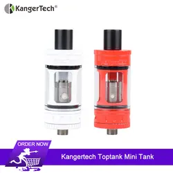 100% Оригинальные бак kangertech TopTank мини-форсунки 4,0 мл заправка сверху Sub ом майка с делриновый дрип-Тип 4 вида цветов с резьбой 510