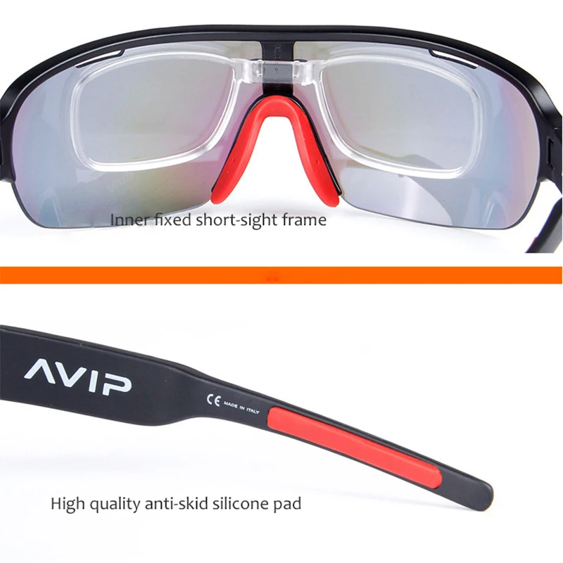5 шт. линзы TR90 мужские Поляризованные велосипедные солнцезащитные очки набор UV400 гоночные велосипедные солнцезащитные очки спортивные очки для езды на велосипеде, рыбалки