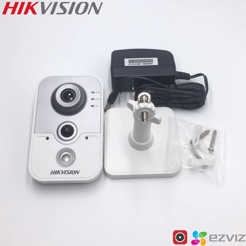 HIKVISION DS 2CD3410FD IW многоязычная версия 1MP/720P куб ip камера мини беспроводная для ухода