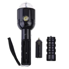 Dj laser machines disco light Stage Light Colorful Crystal LED RGB Flashlight Dual Use 2 in 1 3W high quality