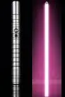 Yanqing metal lightsaber for lightsaber combat, single color led, Y2 purplecyan, only sell hilt - Цвет: gunhilt pinkled