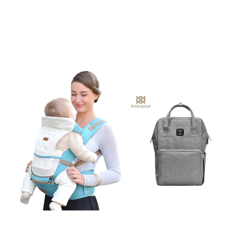 

Bebamour Baby Hipseat plus 27 dollars , we will send you a diaper bag