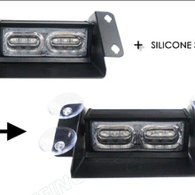 Автомобильный светодиодный стробоскопы Фонарик светодиодный сигнал светофора 6*1 Вт Высокое качество светодиодный свет KF-L3140