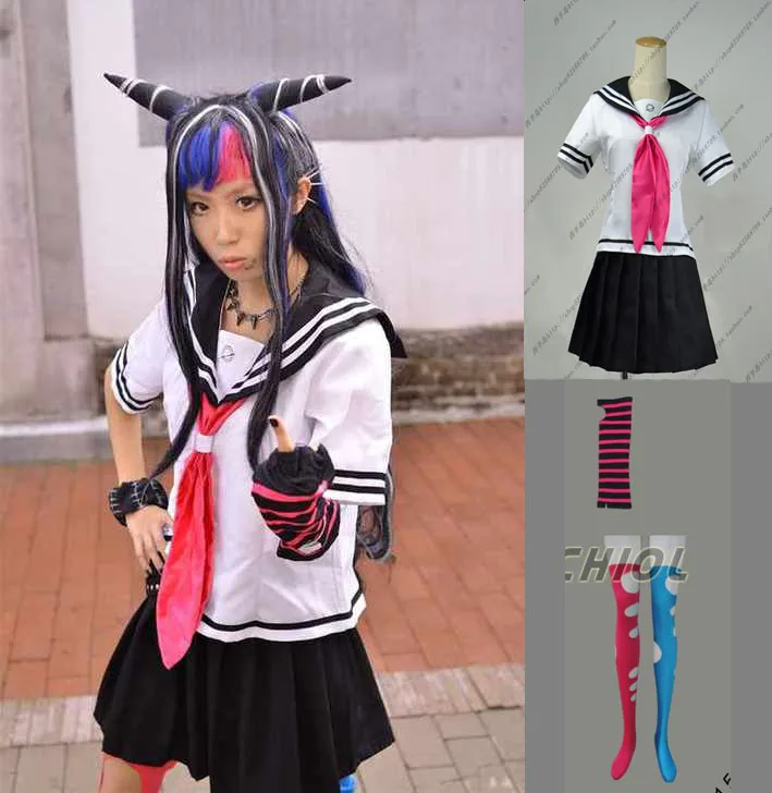 

Super Danganronpa 2 Danganronpa Ibuki Mioda Suit Skirt Anime Halloween Cosplay Costumes For Women Custom Made