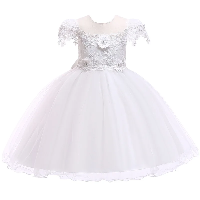 Платье с цветочным узором для девочек; торжественное вечернее платье на свадьбу, День рождения; детское платье; костюм принцессы; элегантная одежда для подростков; vestido infantil