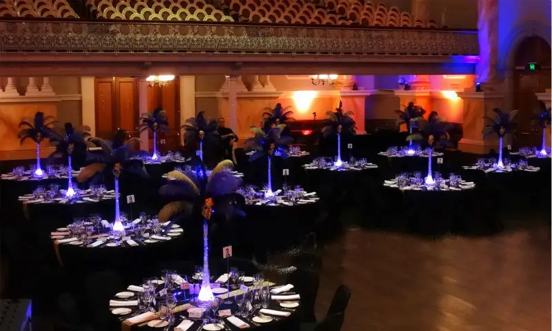 Under Vase RGB LED Light