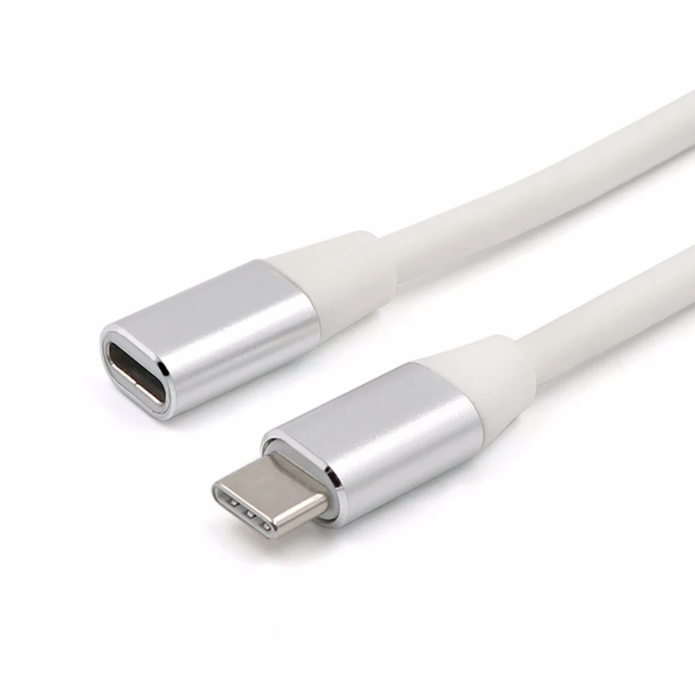 30 шт./лот 1 м USB 3 C Type Папа мама Удлинительный кабель для Samsung S8 LG G6 G5 Oneplus 2 3T Nintendo Switch